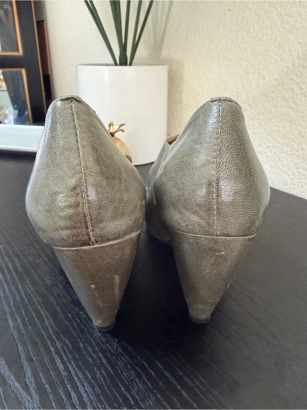 Retro Vintage Mix Mooz Heels 6 - Picture 3 of 4